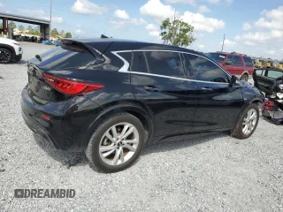 2018 Infiniti QX30 Pure with VIN SJKCH5CP7JA043304, listed as a Copart auction lot 51667365 with 85,494 mi miles and Salvage title. Bid and sale history available at DreamBid. Image 3.
