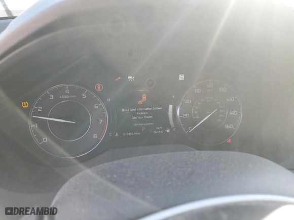 2022 Acura RDX w/Technology Package with VIN 5J8TC1H5XNL007524, listed as a Copart auction lot 88048775 with 17,191 mi miles and Salvage Title. Bid and sale history available at carsss.com. Image 9.
