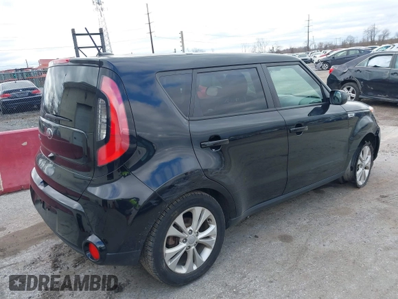 2016 Kia Soul + with VIN KNDJP3A58G7396949, listed as a IAAI auction lot 41813054 with 108,974 mi miles. Bid and sale history available at carsss.com. Image 4.