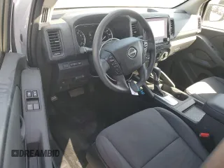 2024 Nissan Frontier S with VIN 1N6ED1CL4RN654812, listed as a Copart auction lot 48119115 with 9,110 mi miles and Salvage Title. Bid and sale history available at DreamBid. Image 8.