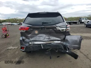 2019 Toyota Highlander Limited with VIN 5TDDZRFH0KS992455, listed as a Copart auction lot 54707655 with 408,319 mi miles and Salvage title. Bid and sale history available at DreamBid. Image 6.
