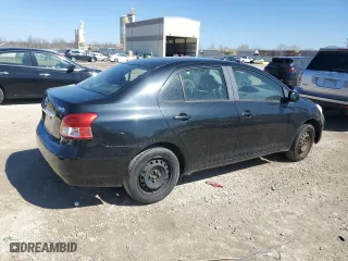 2012 Toyota Yaris with VIN JTDBT4K37CL016391, listed as a Copart auction lot 49909605 with 253,235 mi miles and Salvage Title. Bid and sale history available at carsss.com. Image 3.