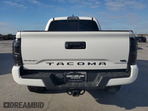 2017 Toyota Tacoma SR5 with VIN 5TFAZ5CN5HX024926, listed as a Copart auction lot 48684115 with Not Provided miles and Salvage Title. Bid and sale history available at DreamBid. Image 6.