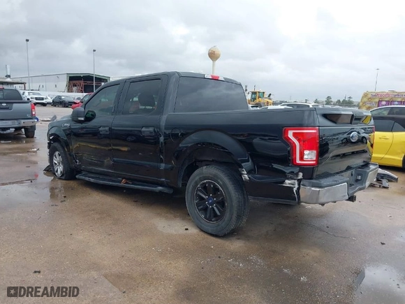 2017 Ford F-150 XL with VIN 1FTEW1CF6HKD57676, listed as a IAAI auction lot 40983641 with 126,259 mi miles. Bid and sale history available at carsss.com. Image 3.