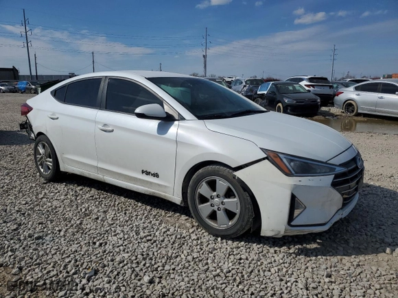 2019 Hyundai Elantra SEL with VIN 5NPD84LF6KH469908, listed as a Copart auction lot 49059455 with 109,200 mi miles and Salvage Title. Bid and sale history available at carsss.com. Image 4.