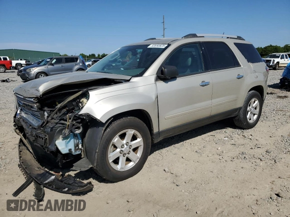 2014 GMC Acadia SLE with VIN 1GKKRPKD5EJ306477, listed as a Copart auction lot 53550825 with 89,987 mi miles and Salvage title. Bid and sale history available at DreamBid. Image 1.