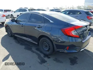 2019 Honda Civic Sedan LX with VIN 2HGFC2F66KH564003, listed as a IAAI auction lot 41675239 with 43,947 mi miles. Bid and sale history available at carsss.com. Image 3.