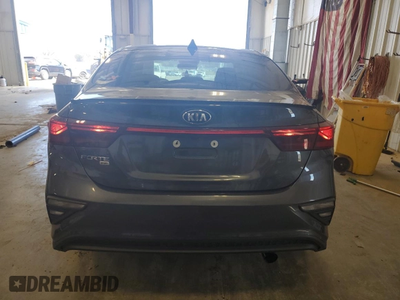 2021 Kia Forte LXS with VIN 3KPF24AD4ME267118, listed as a Copart auction lot 49473475 with 45,834 mi miles and Salvage Title. Bid and sale history available at carsss.com. Image 6.