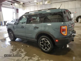 2021 Ford Bronco Sport Big Bend with VIN 3FMCR9B6XMRA01019, listed as a Copart auction lot 55110105 with 50,492 mi miles and Salvage title. Bid and sale history available at DreamBid. Image 2.
