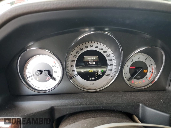 2013 Mercedes-Benz GLK 350 with VIN WDCGG5HB0DG086396, listed as a Copart auction lot 72316284 with 121,269 mi miles and Salvage Title. Bid and sale history available at DreamBid. Image 9.
