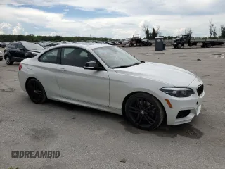 2020 BMW 2 Series M240i with VIN WBA2J5C0XL7E55318, listed as a Copart auction lot 59972304 with 37,423 mi miles and Non Repairable. Bid and sale history available at carsss.com. Image 4.