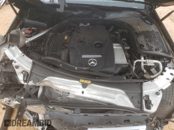 2017 Mercedes-Benz C C 300 with VIN 55SWF4JB8HU200216, listed as a Copart auction lot 41921635 with 55,132 mi miles and Salvage Title. Bid and sale history available at carsss.com. Image 12.
