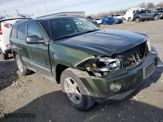 2007 Jeep Grand Cherokee Limited with VIN 1J8HR58P47C532490, listed as a Copart auction lot 43795435 with 146,480 mi miles and Salvage Title. Bid and sale history available at carsss.com. Image 4.