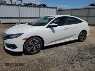 2018 Honda Civic EX-L z VIN JHMFC1F72JX026098, wystawiony jako Copart lot #51562595 z przebiegiem 65 292 mil mil oraz Szkoda całkowita • Salvage title. Historia ofert i sprzedaży dostępna na DreamBid. Obrazek 1.