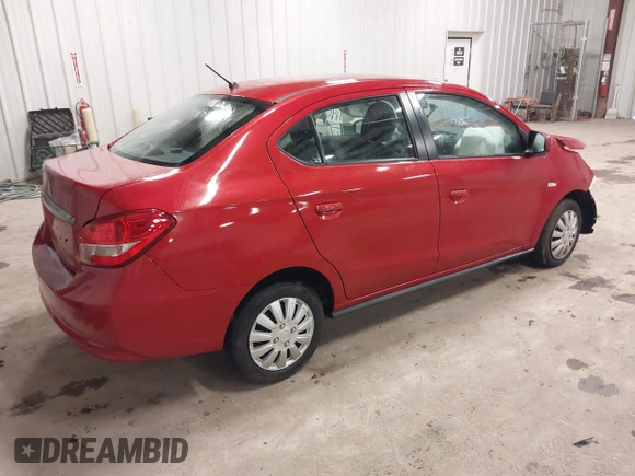 2020 Mitsubishi Mirage ES z VIN ML32F3FJXLHF00235, wystawiony jako IAAI lot #41961200 z przebiegiem 39 066 mil mil oraz . Historia ofert i sprzedaży dostępna na DreamBid. Obrazek 4.