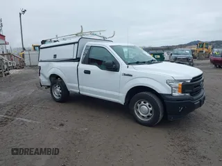 2018 Ford F-150 XL with VIN 1FTMF1CB7JKE51807, listed as a IAAI auction lot 41982761 with 72,170 mi miles. Bid and sale history available at carsss.com. Image 1.