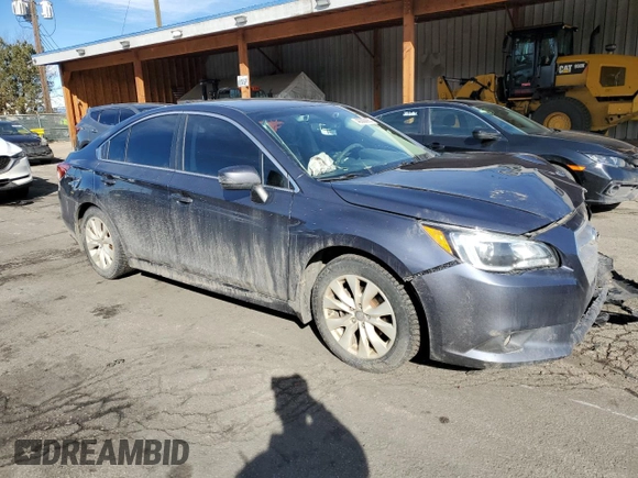 2017 Subaru Legacy Premium with VIN 4S3BNAF6XH3036266, listed as a Copart auction lot 46363055 with 163,073 mi miles and Salvage Title. Bid and sale history available at DreamBid. Image 4.