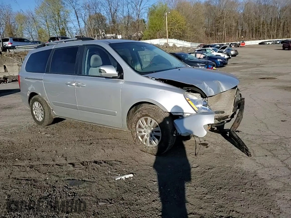 2014 Kia Sedona LX with VIN KNDMG4C70E6536481, listed as a Copart auction lot 53206255 with 175,565 mi miles and Salvage Title. Bid and sale history available at carsss.com. Image 11.