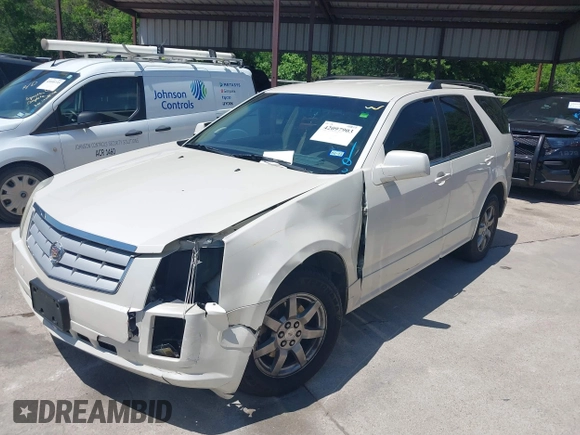 2007 Cadillac SRX with VIN 1GYEE637270127372, listed as a IAAI auction lot 42097903 with 189,893 mi miles. Bid and sale history available at carsss.com. Image 2.