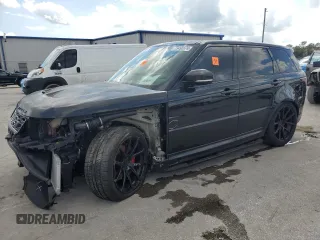 2020 Land Rover Range Rover Sport SVR with VIN SALWZ2RE3LA898711, listed as a Copart auction lot 73490674 with 29,180 mi miles and Non Repairable. Bid and sale history available at carsss.com. Image 1.