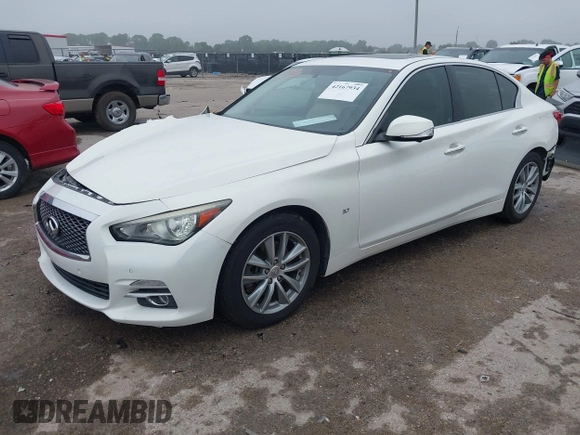 2014 Infiniti Q50 Premium z VIN JN1BV7AP4EM676324, wystawiony jako IAAI lot #42167934 z przebiegiem 114 670 mil mil oraz . Historia ofert i sprzedaży dostępna na DreamBid. Obrazek 18.
