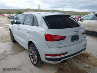 2017 Audi Q3 Prestige with VIN WA1GCCFS1HR005371, listed as a IAAI auction lot 41991188 with 86,380 mi miles. Bid and sale history available at carsss.com. Image 3.