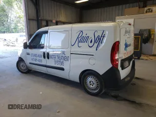 2020 Ram ProMaster City Cargo Tradesman with VIN ZFBHRFAB0L6S43582, listed as a Copart auction lot 56407784 with 154,228 mi miles and Salvage Title. Bid and sale history available at DreamBid. Image 2.