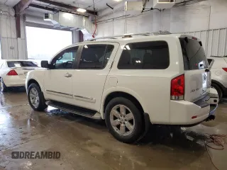 2014 Nissan Armada SV z VIN 5N1AA0NC6EN601343, wystawiony jako Copart lot #55153645 z przebiegiem 116 152 mil mil oraz Czysty tytuł • Clean title. Historia ofert i sprzedaży dostępna na DreamBid. Obrazek 2.
