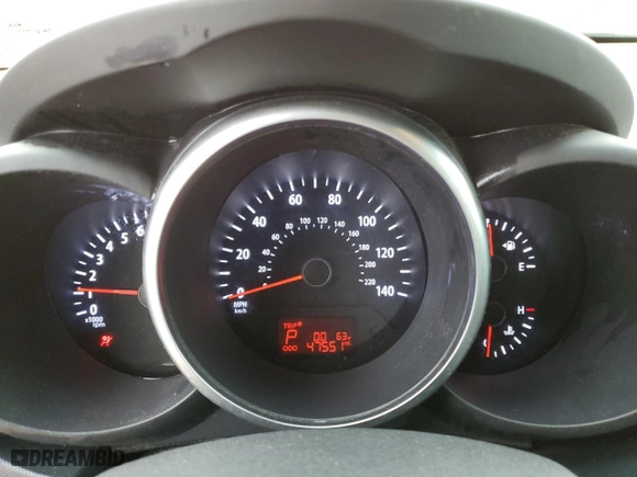 2013 Kia Soul + with VIN KNDJT2A61D7619309, listed as a Copart auction lot 49790635 with 47,551 mi miles and Non Repairable. Bid and sale history available at carsss.com. Image 9.