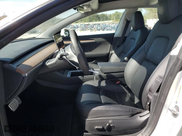 2023 Tesla Model 3 Performance with VIN 5YJ3E1ECXPF551216, listed as a Copart auction lot 49398655 with 34,903 mi miles and Salvage Title. Bid and sale history available at carsss.com. Image 7.