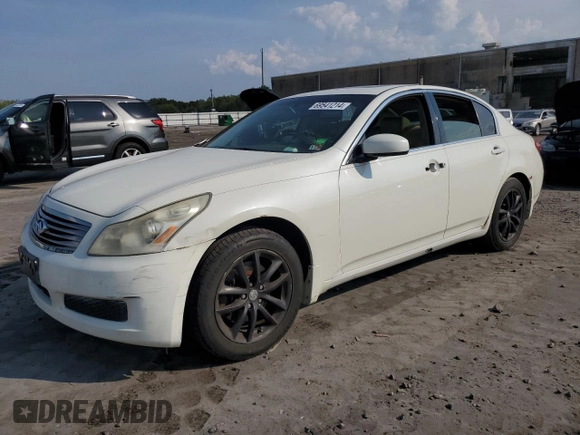 2008 Infiniti G35 x with VIN JNKBV61F88M270905, listed as a Copart auction lot 69541214 with 163,686 mi miles and Salvage Title. Bid and sale history available at DreamBid. Image 1.