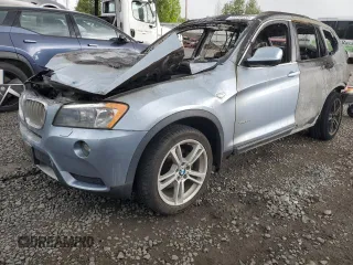 2013 BMW X3 xDrive35i z VIN 5UXWX7C54DL978395, wystawiony jako Copart lot #56698435 z przebiegiem Nie podano mil oraz Szkoda całkowita • Salvage title. Historia ofert i sprzedaży dostępna na DreamBid. Obrazek 1.