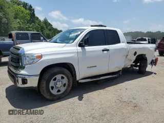 2014 Toyota Tundra SR with VIN 5TFRM5F12EX071143, listed as a Copart auction lot 61430155 with Not provided miles and Salvage title. Bid and sale history available at DreamBid. Image 1.
