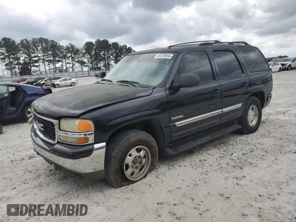 2002 GMC Yukon SLT with VIN 1GKEK13Z52J158805, listed as a Copart auction lot 59348354 with 209,394 mi miles and Non Repairable. Bid and sale history available at carsss.com. Image 1.