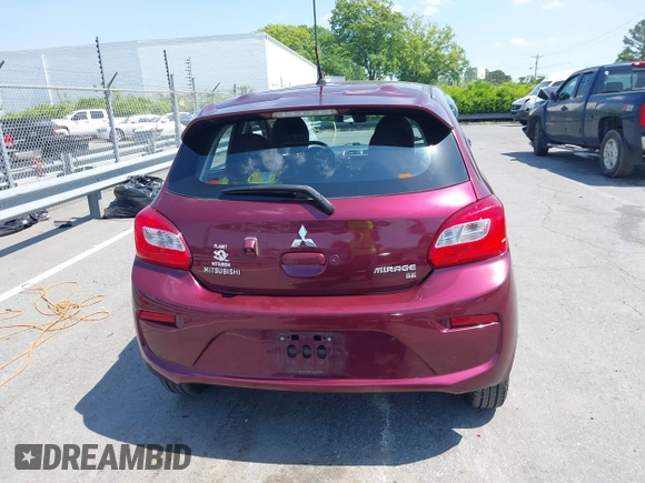 2018 Mitsubishi Mirage SE с VIN ML32A4HJXJH013855, выставлен на аукционе IAAI как лот 42081167 с пробегом 107 119 миль миль и . История ставок и продаж доступна на DreamBid. Изображение 16.