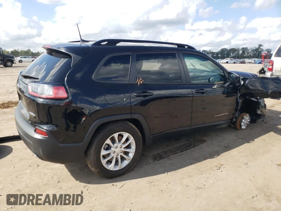 2022 Jeep Cherokee Latitude Lux with VIN 1C4PJMMN8ND547476, listed as a Copart auction lot 74342284 with 11,405 mi miles and Salvage title. Bid and sale history available at DreamBid. Image 3.