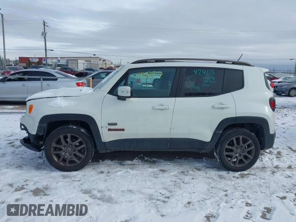 2016 Jeep Renegade Latitude with VIN ZACCJBBT9GPD73507, listed as a IAAI auction lot 41504897 with 108,331 mi miles. Bid and sale history available at carsss.com. Image 14.