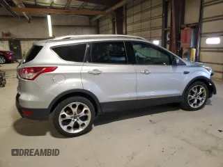 2016 Ford Escape Titanium with VIN 1FMCU9J95GUB20829, listed as a Copart auction lot 52315925 with 97,365 mi miles and Salvage Title. Bid and sale history available at carsss.com. Image 3.