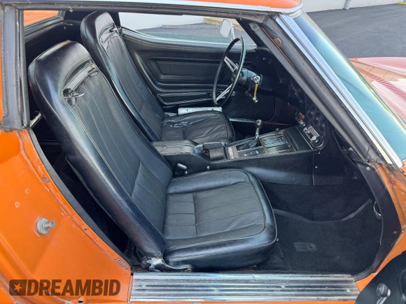 1972 Chevrolet Corvette with VIN 1Z37K2S517284, listed as a Copart auction lot 62538495 with 87,428 mi miles and Clean title. Bid and sale history available at DreamBid. Image 5.