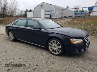 2013 Audi A8 L 3.0L with VIN WAURGAFD5DN017479, listed as a Copart auction lot 52292865 with 225,180 mi miles and Non Repairable. Bid and sale history available at carsss.com. Image 4.