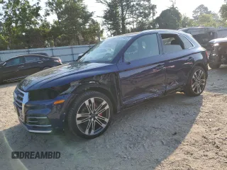 2018 Audi SQ5 Prestige with VIN WA1C4AFY8J2139975, listed as a Copart auction lot 61394625 with 63,737 mi miles and Salvage title. Bid and sale history available at DreamBid. Image 1.