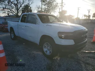 2023 Ram 1500 Tradesman with VIN 1C6RRFCG2PN631569, listed as a Copart auction lot 81765424 with 23,811 mi miles and Salvage title. Bid and sale history available at DreamBid. Image 4.