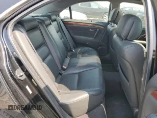 2006 Acura RL with VIN JH4KB16586C003133, listed as a Copart auction lot 63238494 with 228,039 mi miles and Salvage Title. Bid and sale history available at DreamBid. Image 10.