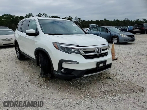 2019 Honda Pilot EX-L with VIN 5FNYF5H58KB005465, listed as a Copart auction lot 87206874 with 31,272 mi miles and Clean title. Bid and sale history available at DreamBid. Image 14.