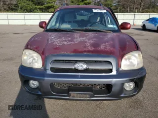2005 Hyundai Santa Fe GLS with VIN KM8SC13E05U900292, listed as a Copart auction lot 72005604 with 121,849 mi miles and Salvage Title. Bid and sale history available at carsss.com. Image 5.