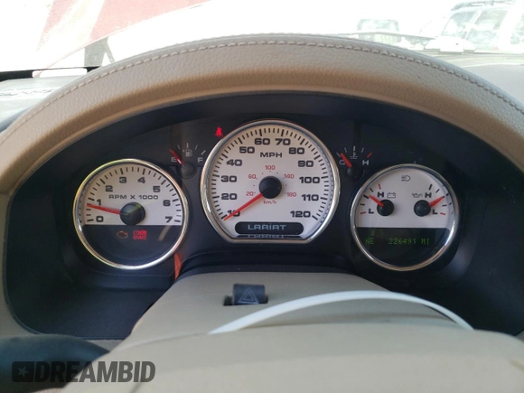 2005 Ford F-150 XLT with VIN 1FTPW14555KC75366, listed as a Copart auction lot 65283555 with 226,491 mi miles and Clean title. Bid and sale history available at DreamBid. Image 9.