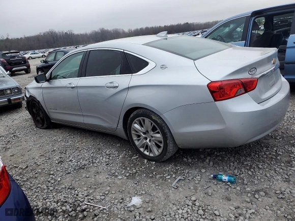 2016 Chevrolet Impala LS with VIN 2G11X5SA2G9102539, listed as a Copart auction lot 43438495 with 150,669 mi miles and Clean Title. Bid and sale history available at carsss.com. Image 2.