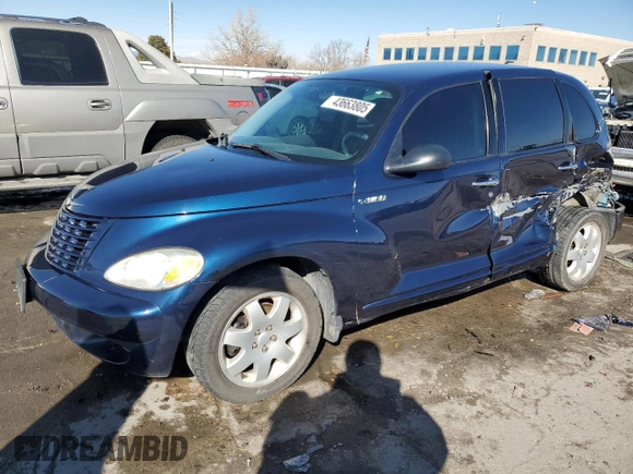 2003 Chrysler PT Cruiser Touring with VIN 3C4FY58B03T512712, listed as a Copart auction lot 43663805 with 93,544 mi miles and Salvage Title. Bid and sale history available at carsss.com. Image 1.