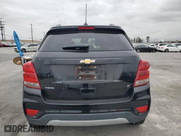 2017 Chevrolet Trax LT with VIN 3GNCJLSBXHL219807, listed as a Copart auction lot 53230015 with 133,827 mi miles and Salvage Title. Bid and sale history available at carsss.com. Image 6.