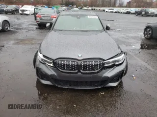 2021 BMW 3 Series M340i xDrive with VIN 3MW5U9J02M8B84525, listed as a Copart auction lot 81679494 with 34,447 mi miles and Salvage Title. Bid and sale history available at carsss.com. Image 5.